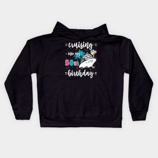 Cruising into my 50th Birthday 50 years old Women Cruise Kids Hoodie